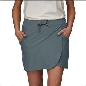 Patagonia Fleetwith Adjustable Skort –Slate Blue – Size Medium with UPF40